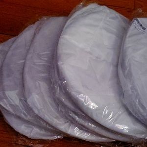 ZLQQ women 4 Hoop A Line floor Petticoats white in color